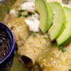 Green Enchiladas with Beef